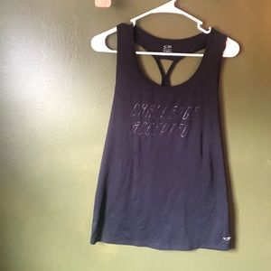 Challenge accepted workout tank